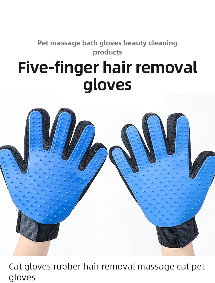 Pawzy Pets™ Pet Hair Removal & Grooming Glove